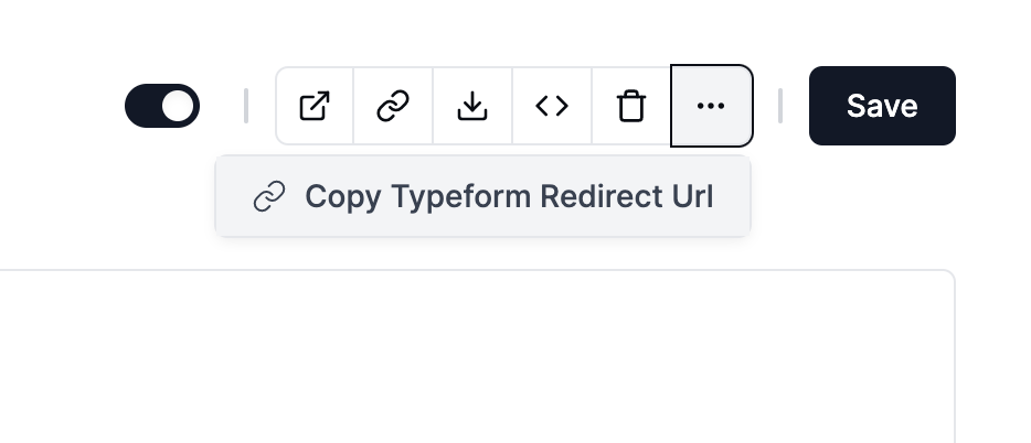 Screenshot of app Typeform